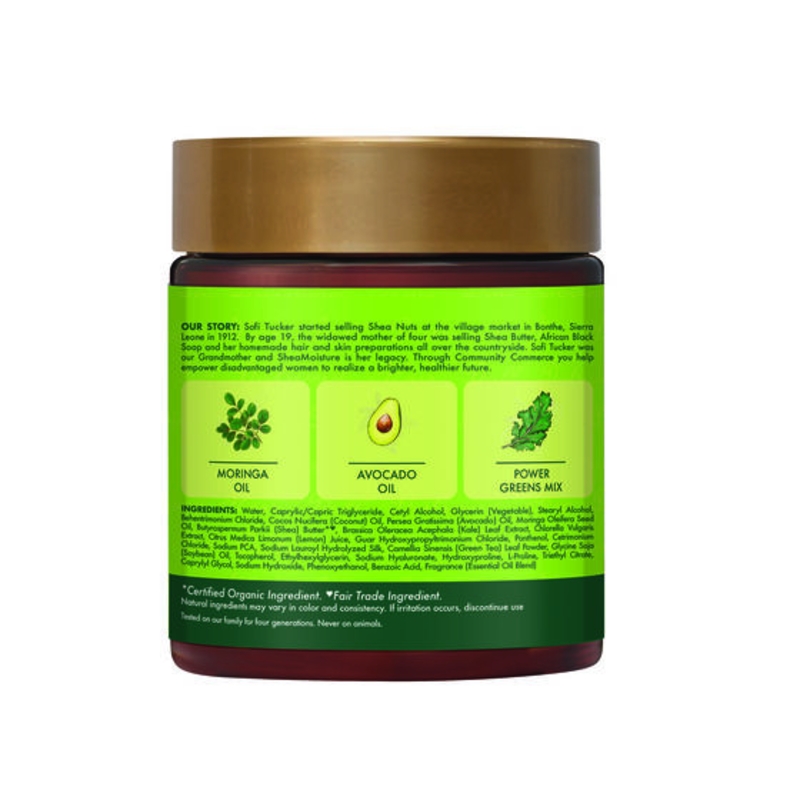 Imagen de Shea Moisture MORINGA & AVOCADO POWER GREENS RECONSTRUCTOR